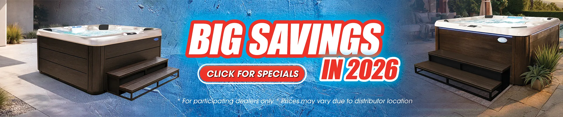 Calspas hot tub being used in a family setting - Porterville