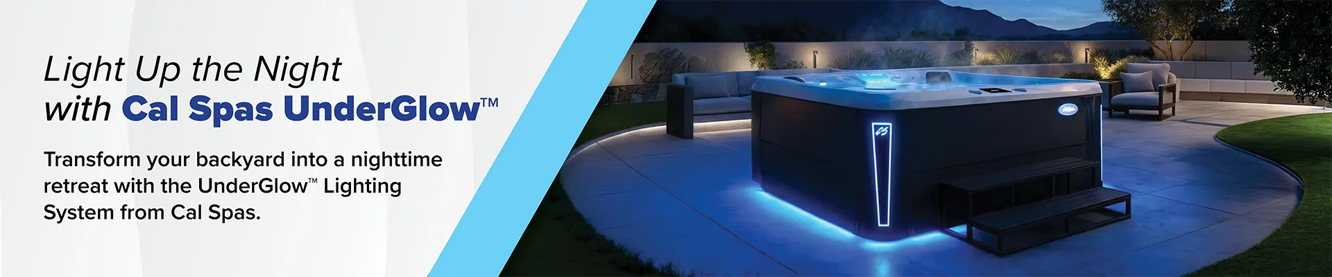 Calspas hot tub being used in a family setting - Porterville